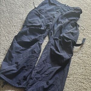 Steve Madden Women's Navy Cargo Pants